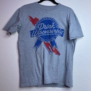 DRINK WISCONSINBLY PBR TEE